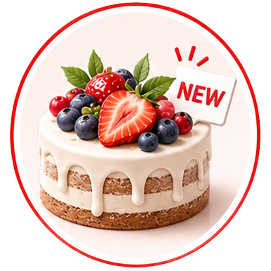 Fresh Arrivals cakes